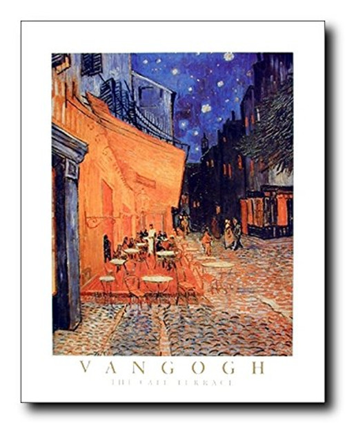 Vincent Van Gogh the Cafe Terrace At Night Wall Decor Art Print Poster (16x20) Vincent Van Gogh the Cafe Terrace At Night Wall Decor Art Print Poster (16x20)