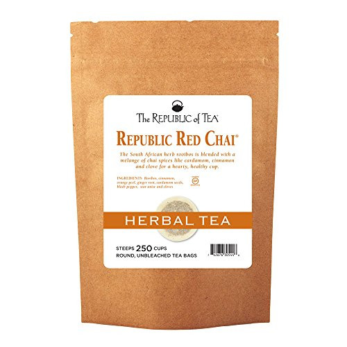 The Republic of Tea Republic Red Chai Herbal Tea, 250 Tea Bag Bulk The Republic of Tea Republic Red Chai Herbal Tea, 250 Tea Bag Bulk