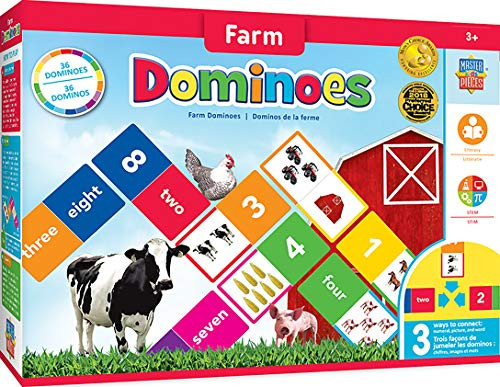 MasterPieces Educational - Farm Dominoes