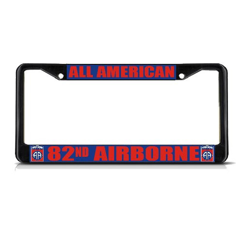 Fastasticdeals All American 82Nd Airborne Military License Plate Frame Tag Holder Cover Fastasticdeals All American 82Nd Airborne Military License Plate Frame Tag Holder Cover