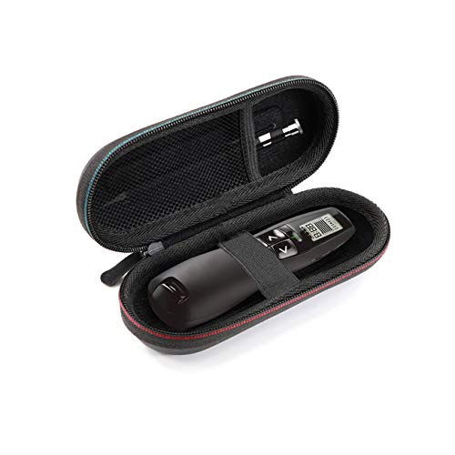 Oriolus Hard EVA Case for Logitech Wireless Presenter R400 R800 R500 Laser Presentation Remote with Laser Pointer (Black)
