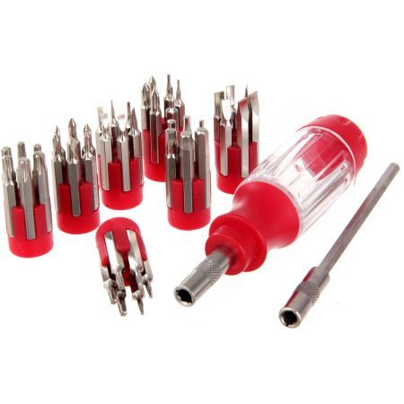 Hyper Tough 44-Piece Precision Screwdriver Set with Case