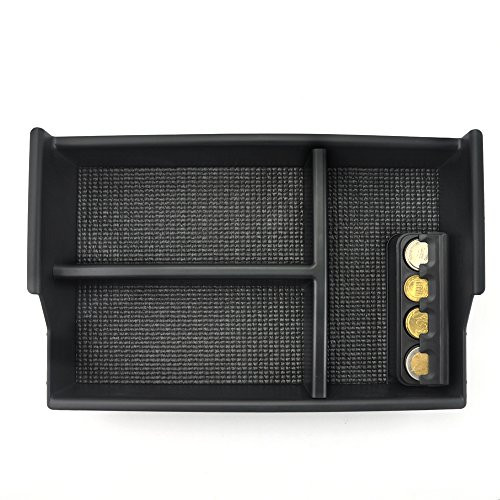Joytutus For Toyota Tundra 2007-18 Center Console Organizer Tray for Sequoia 2008-2018