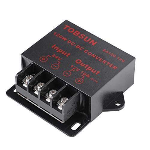 DC Voltage Regulator Buck Converter DC 24V to DC 12V 10A 120W Step Down Reducer Power Converter Mini Module Transformer DC Voltage Regulator Buck Converter DC 24V to DC 12V 10A 120W Step Down Reducer Power Converter Mini Module Transformer