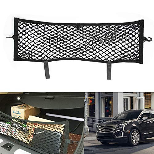 Delaman Car Trunk Elastic String Cargo Luggage Storage Net Mesh for Cadillac XT5