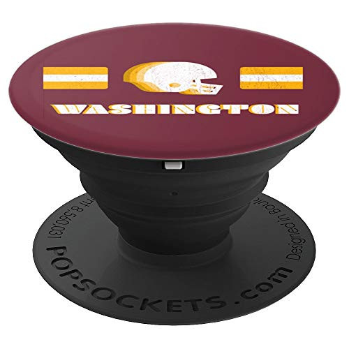 Retro 70s Old School Washington Football PopSockets Grip and Stand for Phones and Tablets Retro 70s Old School Washington Football PopSockets Grip and Stand for Phones and Tablets