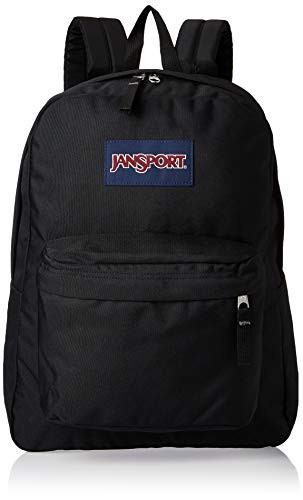 JanSport Superbreak One Backpack - Lightweight School Bookbag - Black