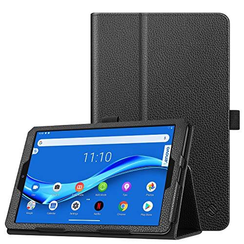 Fintie Case for Lenovo Tab M8 HD/Smart Tab M8 / Tab M8 FHD, Premium PU Leather Folio Cover for Lenovo Tab M8 HD TB-8505F TB-8505X / Smart Tab M8 TB-8505FS / Tab M8 FHD TB-8705F 8 Tablet, Black Fintie Case for Lenovo Tab M8 HD/Smart Tab M8 / Tab M8 FHD, Premium PU Leather Folio Cover for Lenovo Tab M8 HD TB-8505F TB-8505X / Smart Tab M8 TB-8505FS / Tab M8 FHD TB-8705F 8 Tablet, Black