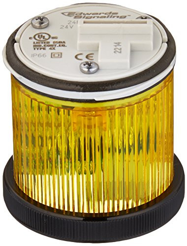 Edwards Signaling 248LEDMY24ADB 248 YEL LED MULT MO 24V BLK