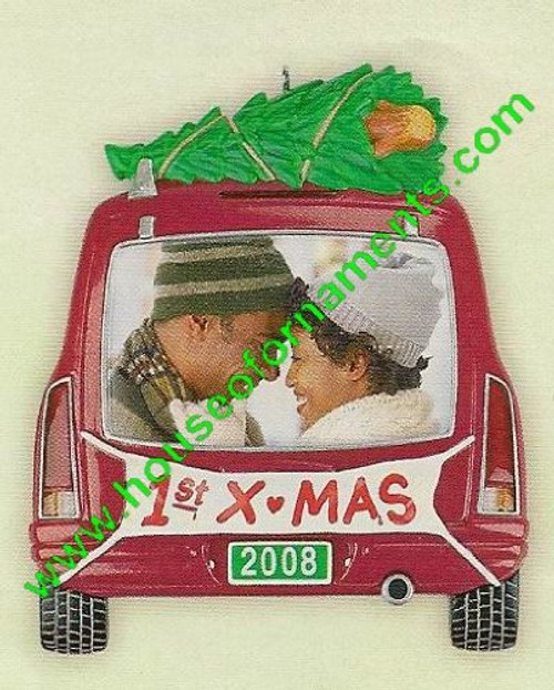 Hallmark First Christmas Together Photo Holder 2008 Keepsake Ornament Hallmark First Christmas Together Photo Holder 2008 Keepsake Ornament
