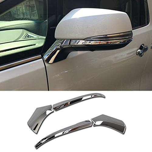 Beautost Fit For Toyota New RAV4 2019 2020 Chrome Rear view Mirror Side Molding Cover Trims