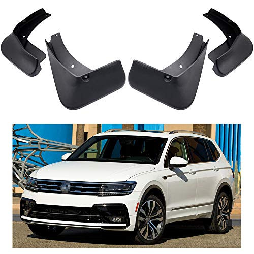 MOERTIFEI Car Mudguard Fender Mud Flaps Splash Guards Kit fit for VW Tiguan R-Line 2018 2019 2020
