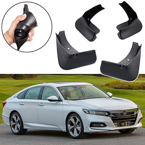 SPEEDLONG 4Pcs Car Mud Flaps Splash Guards Fender Mudguard Compatible with Honda Accord Sedan 2018 2019 2020 10th