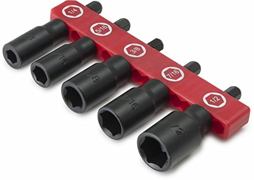 Titan Tools 15220 SAE Nut Driver Set - 5 Piece