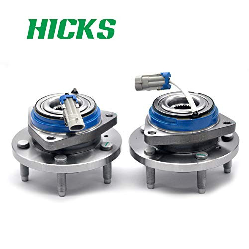 HICKS 513121x2 Front Wheel Bearing Hub and Bearing Assembly Allure, Aurora, Bonnevile, Century, Impala 5 Lug W/ABS