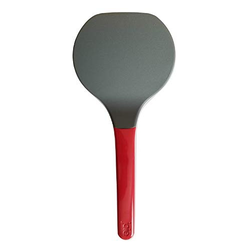 Joie Flexible Heat-Resistant Flip Turner Spatula (Red)