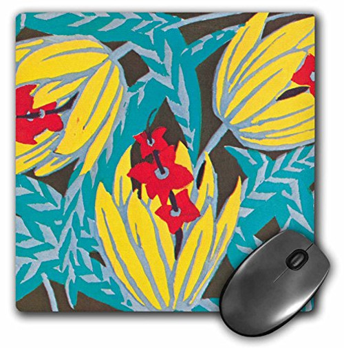 3dRose LLC 8 x 8 x 0.25 Inches Mouse Pad, Flowers in Wild Colors (mp_11182_1) 3dRose LLC 8 x 8 x 0.25 Inches Mouse Pad, Flowers in Wild Colors (mp_11182_1)