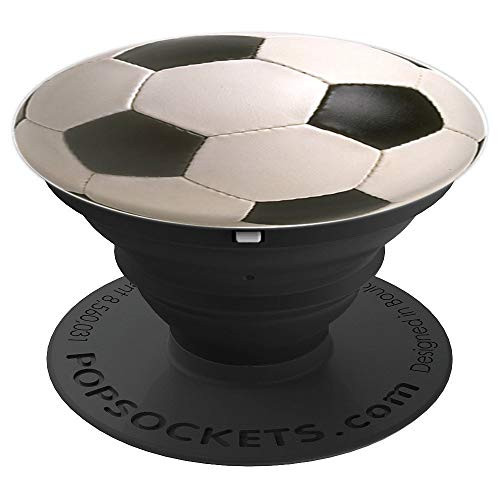 Soccer Ball Football Cool Phone Holder Gift for Girls Boys PopSockets Grip and Stand for Phones and Tablets