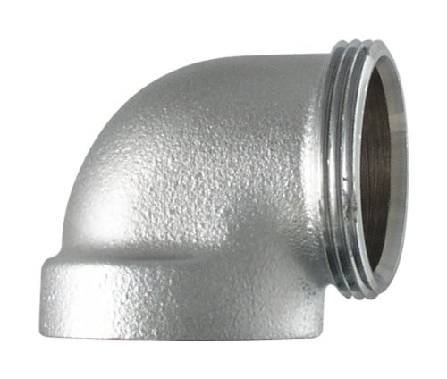 LDR 505 6303 Replacement 90-Degree Cast Elbow, 1-1/2-Inch, Chrome Plated Brass