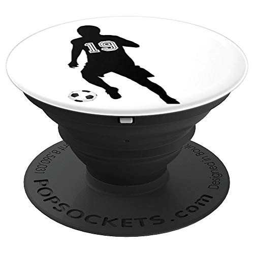 Soccer Popsocket 19 - Soccer Pop Socket 19 - Number 19 PopSockets Grip and Stand for Phones and Tablets