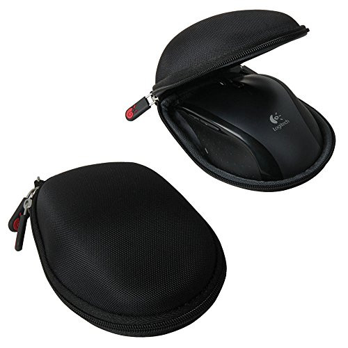 for Logitech Wireless Marathon Mouse M705 Travel EVA Hard Protective Case Carrying Pouch Cover Bag Compact Sizes by Hermitshell