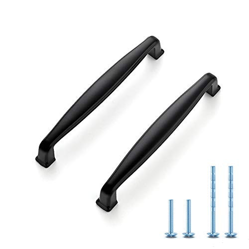Ravinte 30 Pack 5 Inch Kitchen Cabinet Handles Matte Black Cabinet Pulls Black Drawer Pulls Kitchen Cabinet Hardware Kitchen Handles for Cabinets Cupboard Handles Drawer Handles