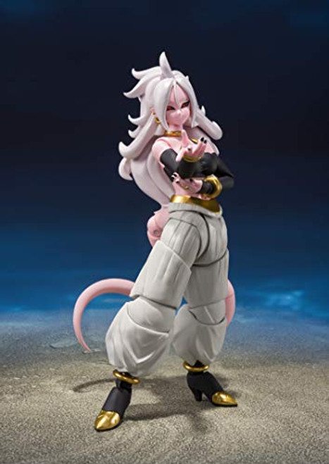 TAMASHII NATIONS Bandai S.H. Figuarts Android No. 21 "Dragon Ball: Fighterz Action Figure TAMASHII NATIONS Bandai S.H. Figuarts Android No. 21 "Dragon Ball: Fighterz Action Figure