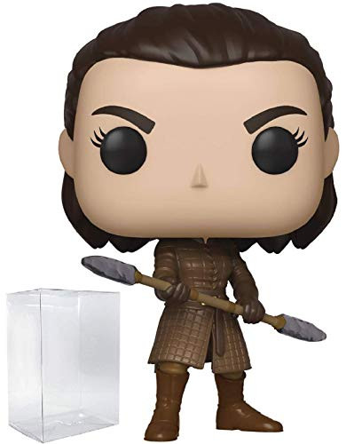 Game of Thrones: Arya Stark with Two Headed Spear Pop! Vinyl Figure (Includes Compatible Pop Box Protector Case)