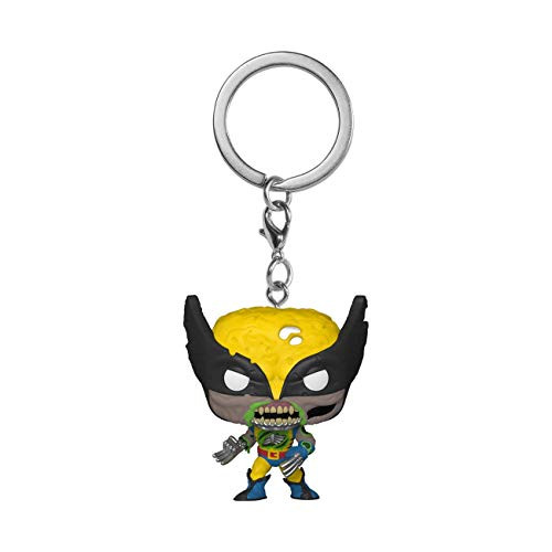 Funko Pop! Keychain: Marvel Zombies - Wolverine,Multicolor,2 inches