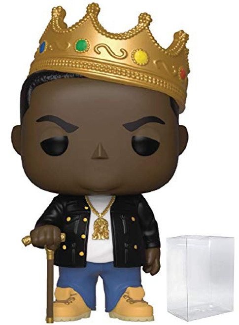 Funko Rocks: Music - Notorious B.I.G. with Crown Pop! Vinyl Figure (Includes Compatible Pop Box Protector Case) Funko Rocks: Music - Notorious B.I.G. with Crown Pop! Vinyl Figure (Includes Compatible Pop Box Protector Case)