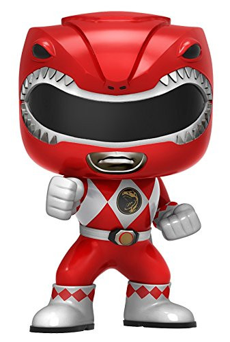 Funko POP Television: Power Rangers Action Figure, Red