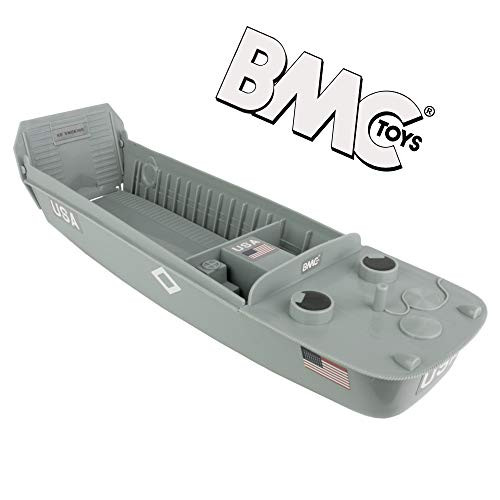 BMC WW2 Higgins Boat LCVP Landing Craft - 1:32 Vehicle for Plastic Army Men