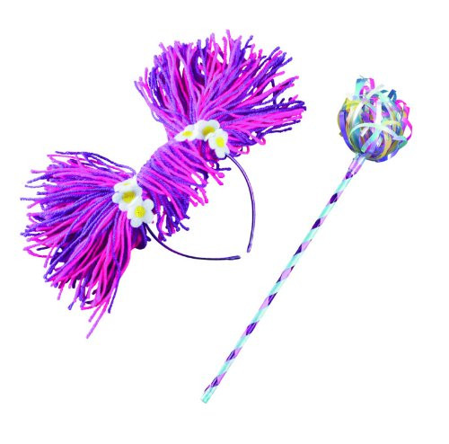 Sesame Street Abby Cadabby Headband & Wand,No Size