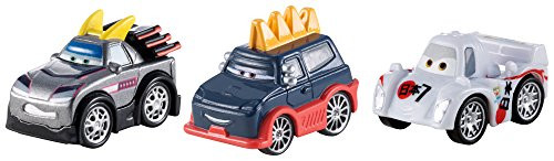 Cars Micro Drifters Kuboto, Yokoza and Shu Todoroki Vehicle, 3-Pack