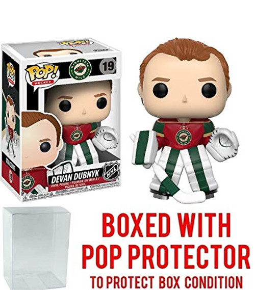 Pop Sports NHL Minnesota Wild Devan Dubnyk Action Figure (Bundled with Pop Box Protector to Protect Display Box) Pop Sports NHL Minnesota Wild Devan Dubnyk Action Figure (Bundled with Pop Box Protector to Protect Display Box)