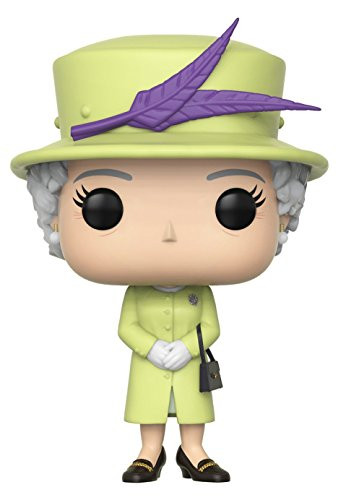 Funko Pop! Royals: Royals - Queen Elizabeth II Action Figures, Multicolor, Standard