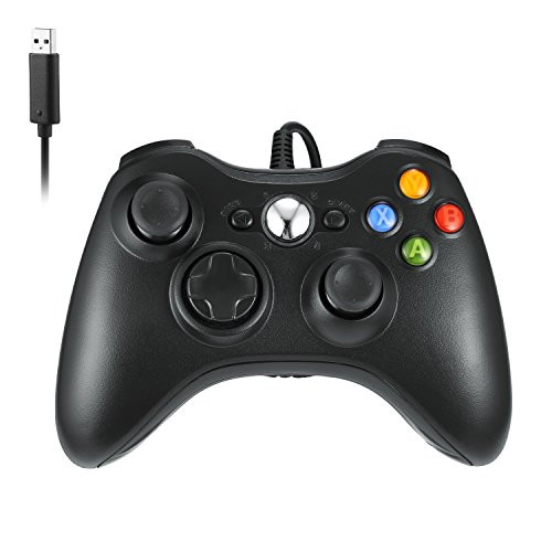 Xbox 360 Controller by RUPPOLAR USB Wired Video Game Console PC Computer Controller for Windows 7/ 8/ 10 Microsoft Xbox 360 and Slim