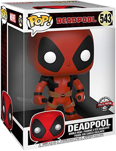 Funko POP! Marvel Deadpool Exclusive 10-Inch Vinyl Bobble Head #543 [Super-Size]