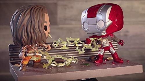 Pop! Movie Moments Funko Iron Man 2 Whiplash Vs. Iron Man Collector Corps Exclusive Pop! Movie Moments Funko Iron Man 2 Whiplash Vs. Iron Man Collector Corps Exclusive