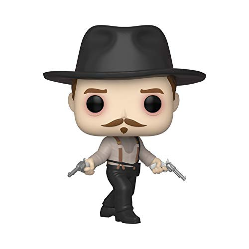 Funko POP! Movies: Tombstone #856 - Doc Holliday Stand Off Exclusive - Bundled with Free PET Compatible .5mm Extra Rigged Protector