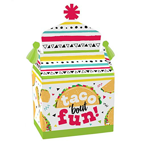 Big Dot of Happiness Taco Bout Fun - Treat Box Party Favors - Mexican Fiesta Goodie Gable Boxes - Set of 12 Big Dot of Happiness Taco Bout Fun - Treat Box Party Favors - Mexican Fiesta Goodie Gable Boxes - Set of 12
