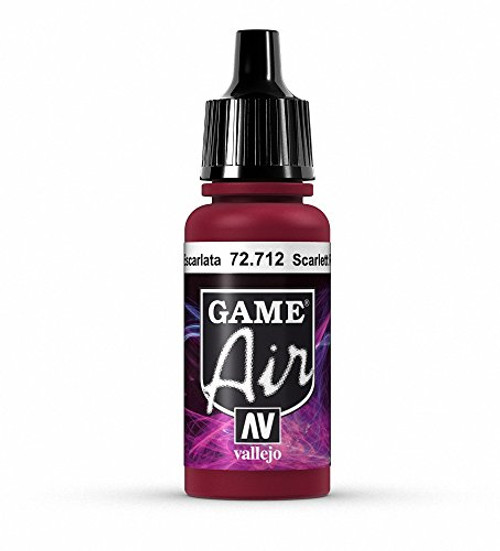 Vallejo Game Air Scarlett Red Paint Vallejo Game Air Scarlett Red Paint