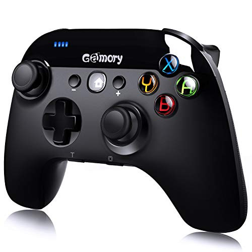 Wireless Controller for Nintendo Switch, Gamory Pro Controller for Switch/Switch Lite, Supports Gyro Axis, Turbo and Dual Vibration [Upgraded Version]