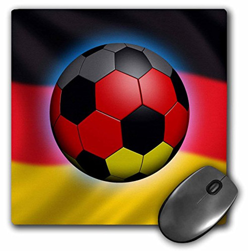 3dRose Germany Soccer Ball Concept German Flag Banner Waving National Country Mouse Pad (mp_155052_1) 3dRose Germany Soccer Ball Concept German Flag Banner Waving National Country Mouse Pad (mp_155052_1)