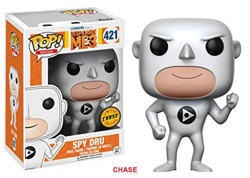 Funko POP! Movies - Vinyl Figure - Despicable Me 3 - SPY DRU (White) Limited Chase