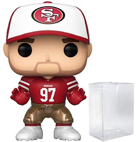 Pop NFL: San Francisco 49ers - Nick Bosa (Home Jersey) Pop! Vinyl Figure (Includes Compatible Pop Box Protector Case)