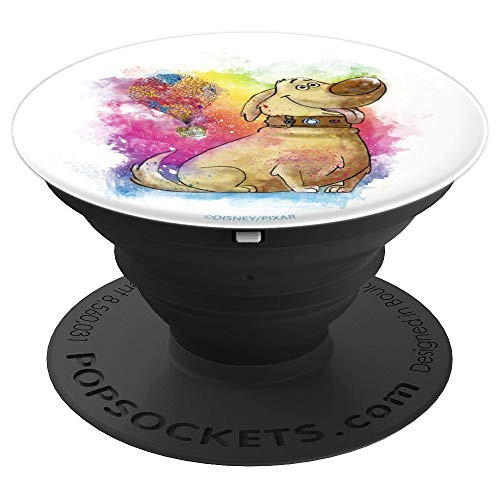 Disney Pixar Up Dug Watercolor PopSockets Grip and Stand for Phones and Tablets