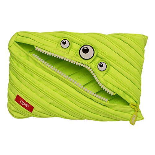 ZIPIT Monster Big Pencil Case, Lime