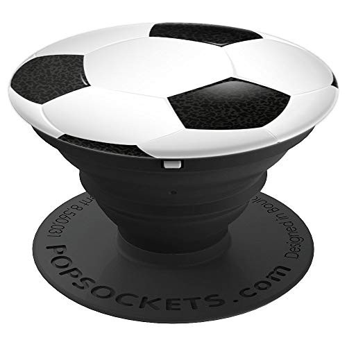 Cute Soccer Ball Soccerball Football Goal Gifts PopSockets Grip and Stand for Phones and Tablets