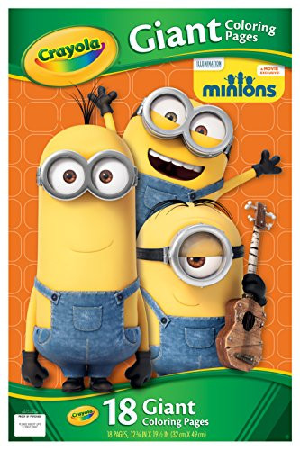 Crayola Despicable Me Giant Coloring Pages Toy